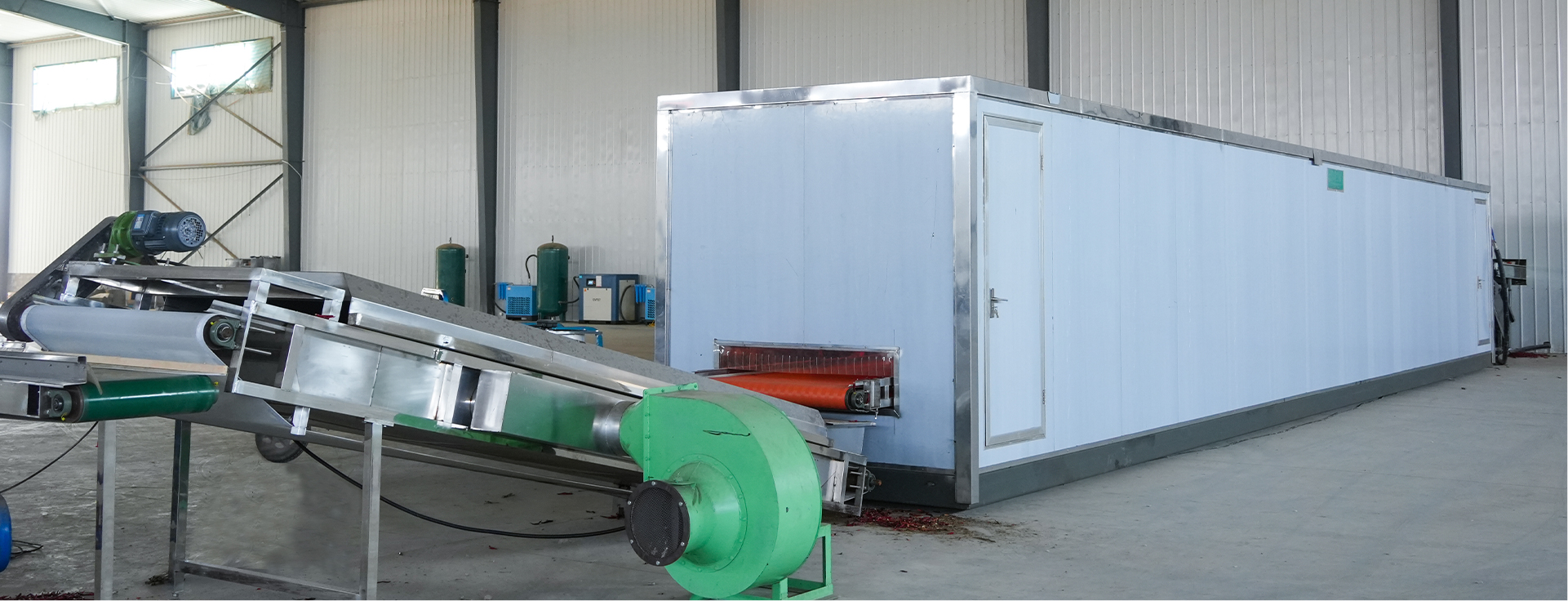 Drying and packaging