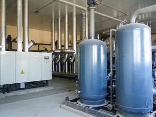 refrigeration machinery room