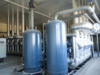 refrigeration machinery room